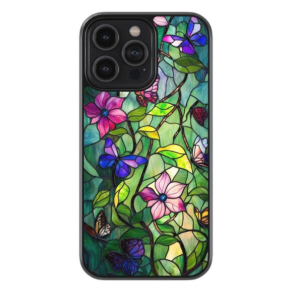 Floral Phone Cover – iPhone 16, 15 Pro, 14, Galaxy S25, S24, S24 Ultra, Pixel 9 - Picture 1 of 9